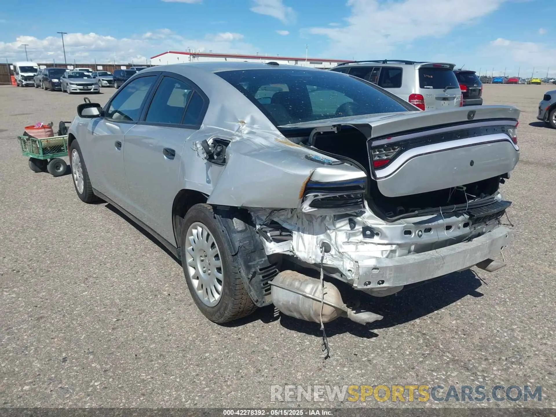 3 Photograph of a damaged car 2C3CDXKT2KH514663 DODGE CHARGER 2019