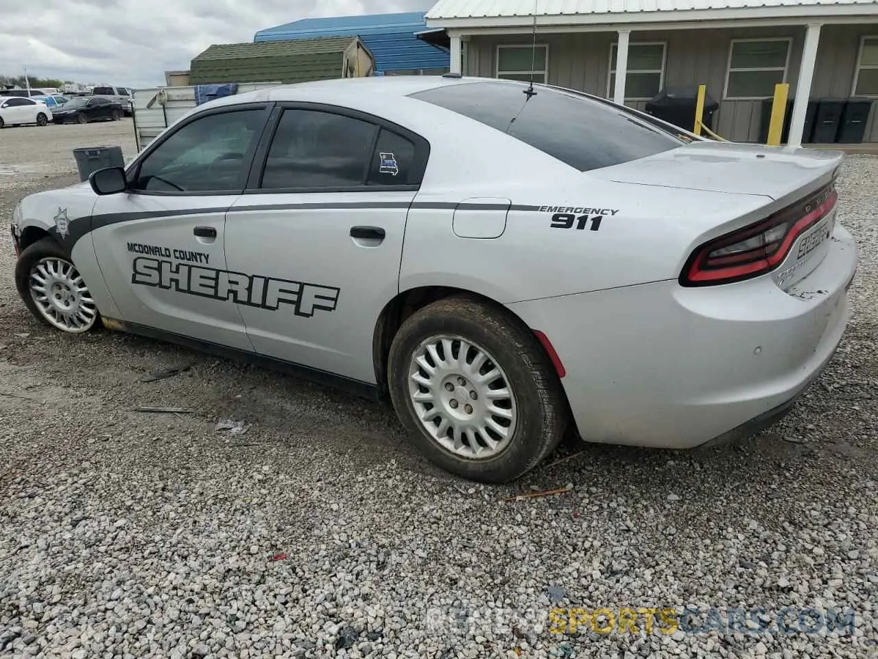 2 Photograph of a damaged car 2C3CDXKT2KH600488 DODGE CHARGER 2019