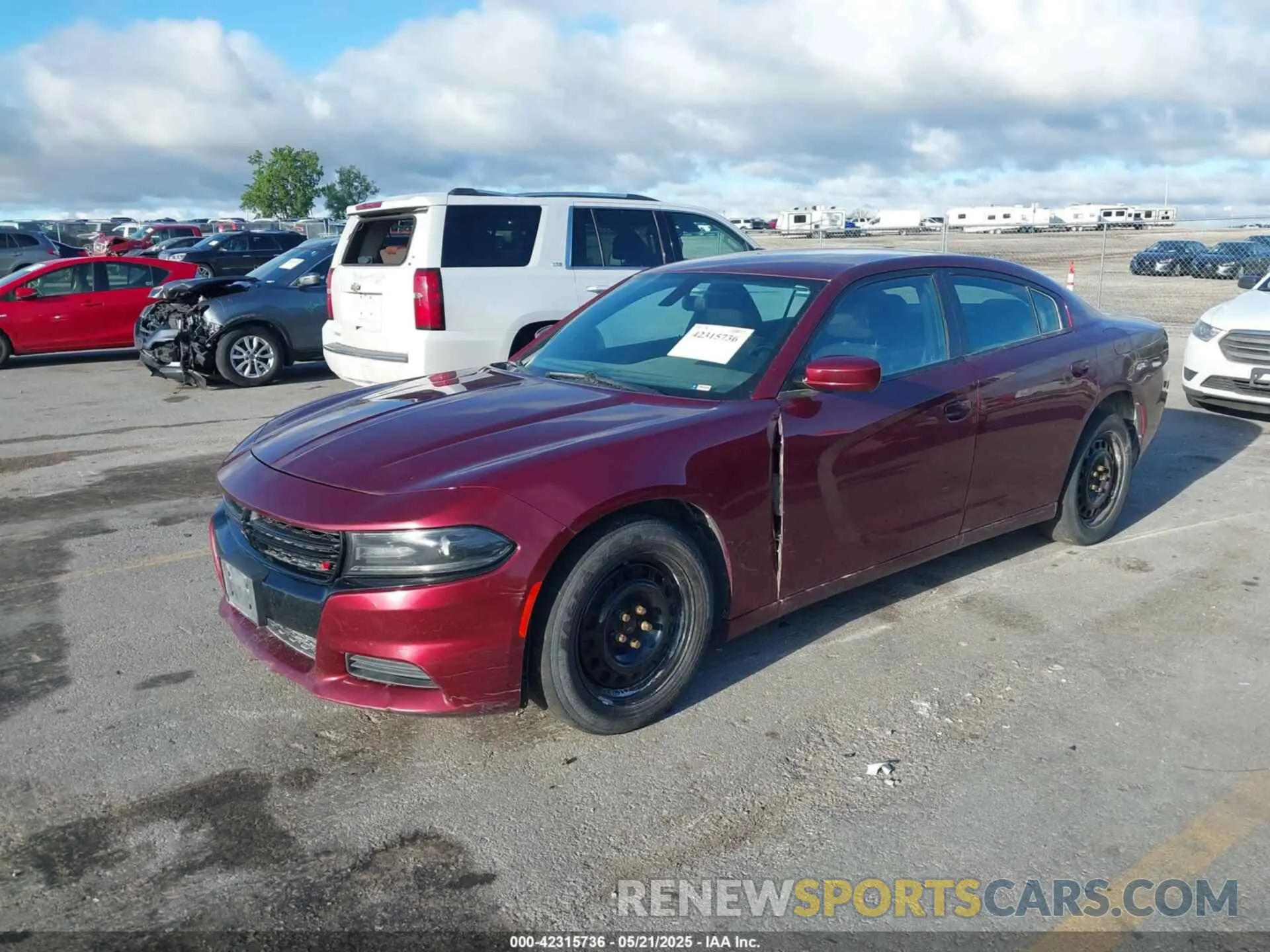 2 Photograph of a damaged car 2C3CDXKT4KH622783 DODGE CHARGER 2019