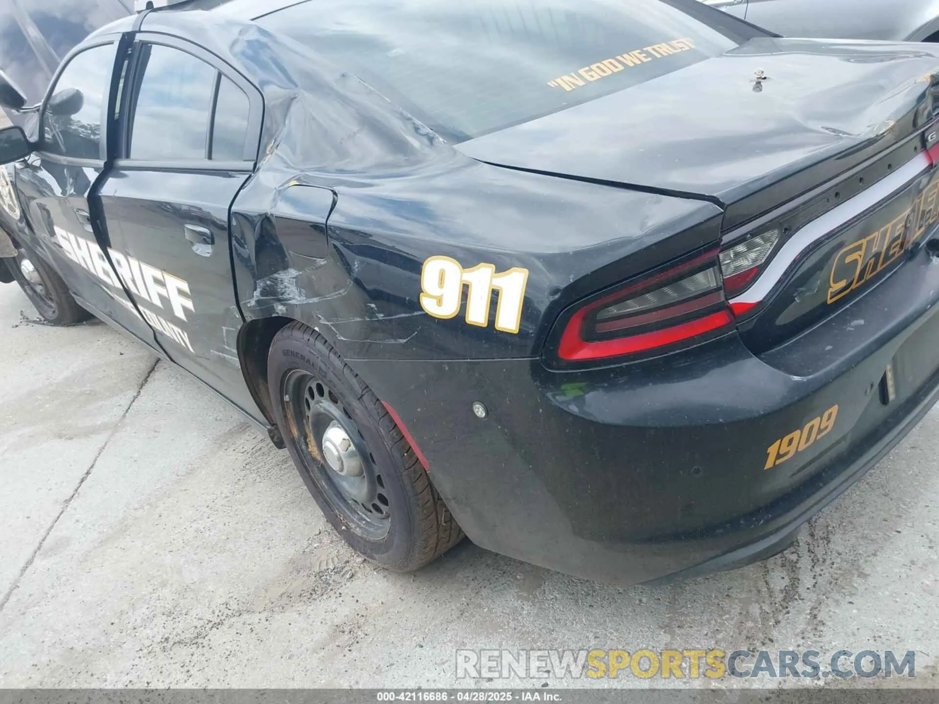 20 Photograph of a damaged car 2C3CDXKT5KH743080 DODGE CHARGER 2019