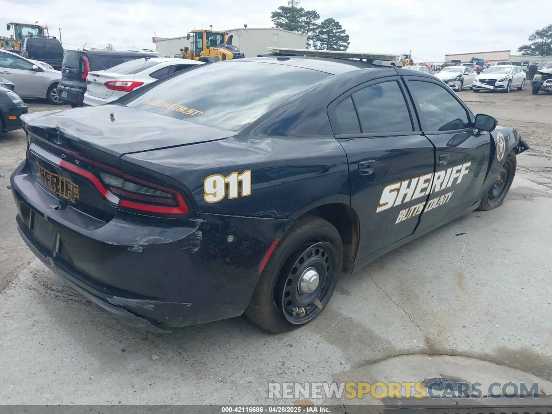 4 Photograph of a damaged car 2C3CDXKT5KH743080 DODGE CHARGER 2019
