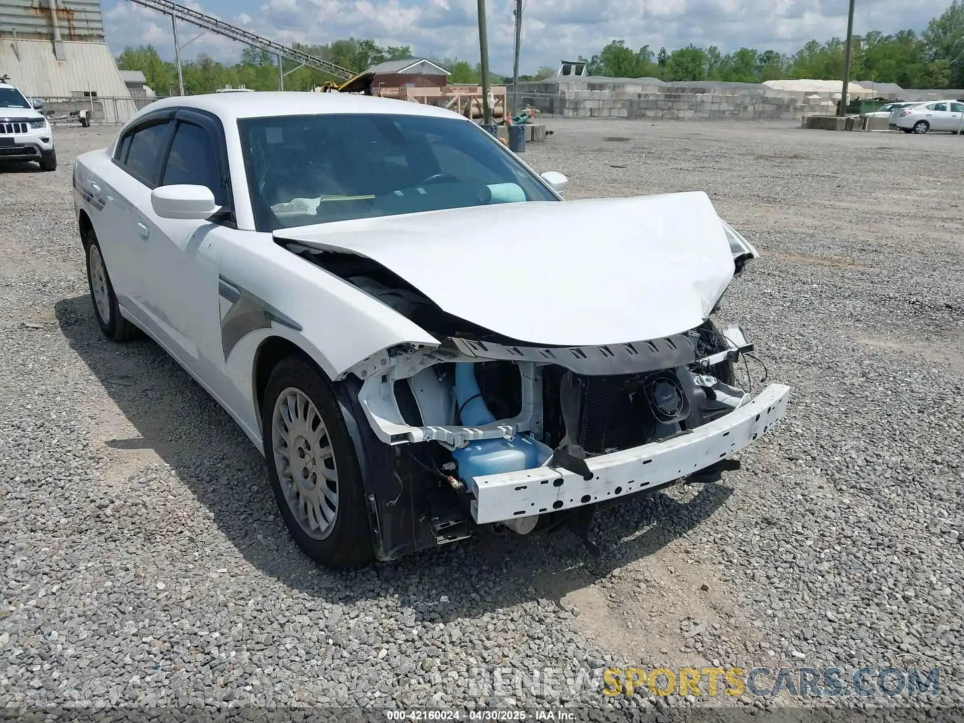 1 Photograph of a damaged car 2C3CDXKT8KH555153 DODGE CHARGER 2019