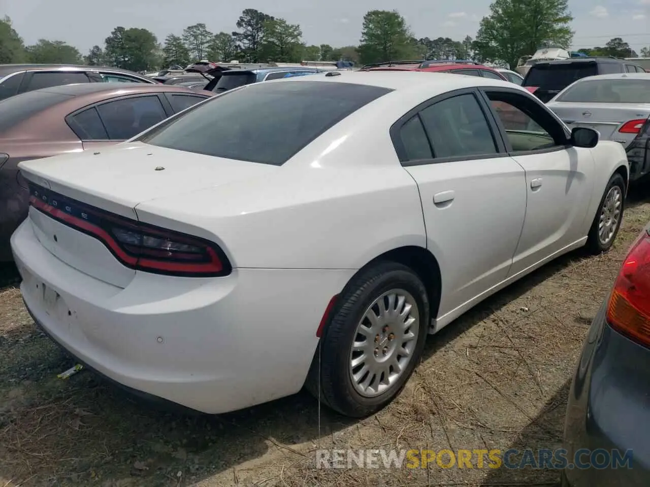 3 Photograph of a damaged car 2C3CDXKT8KH636802 DODGE CHARGER 2019
