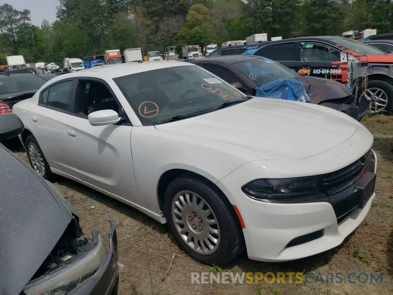4 Photograph of a damaged car 2C3CDXKT8KH636802 DODGE CHARGER 2019
