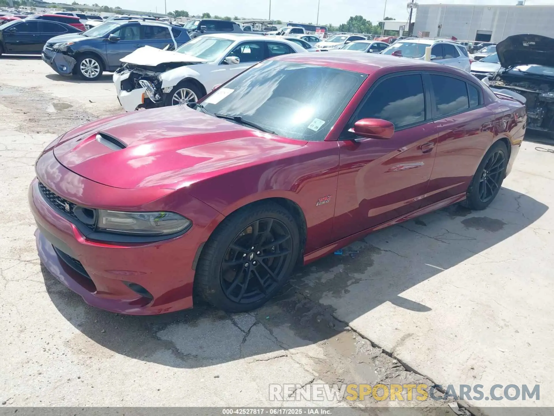 2 Photograph of a damaged car 2C3CDXKT9KH738478 DODGE CHARGER 2019