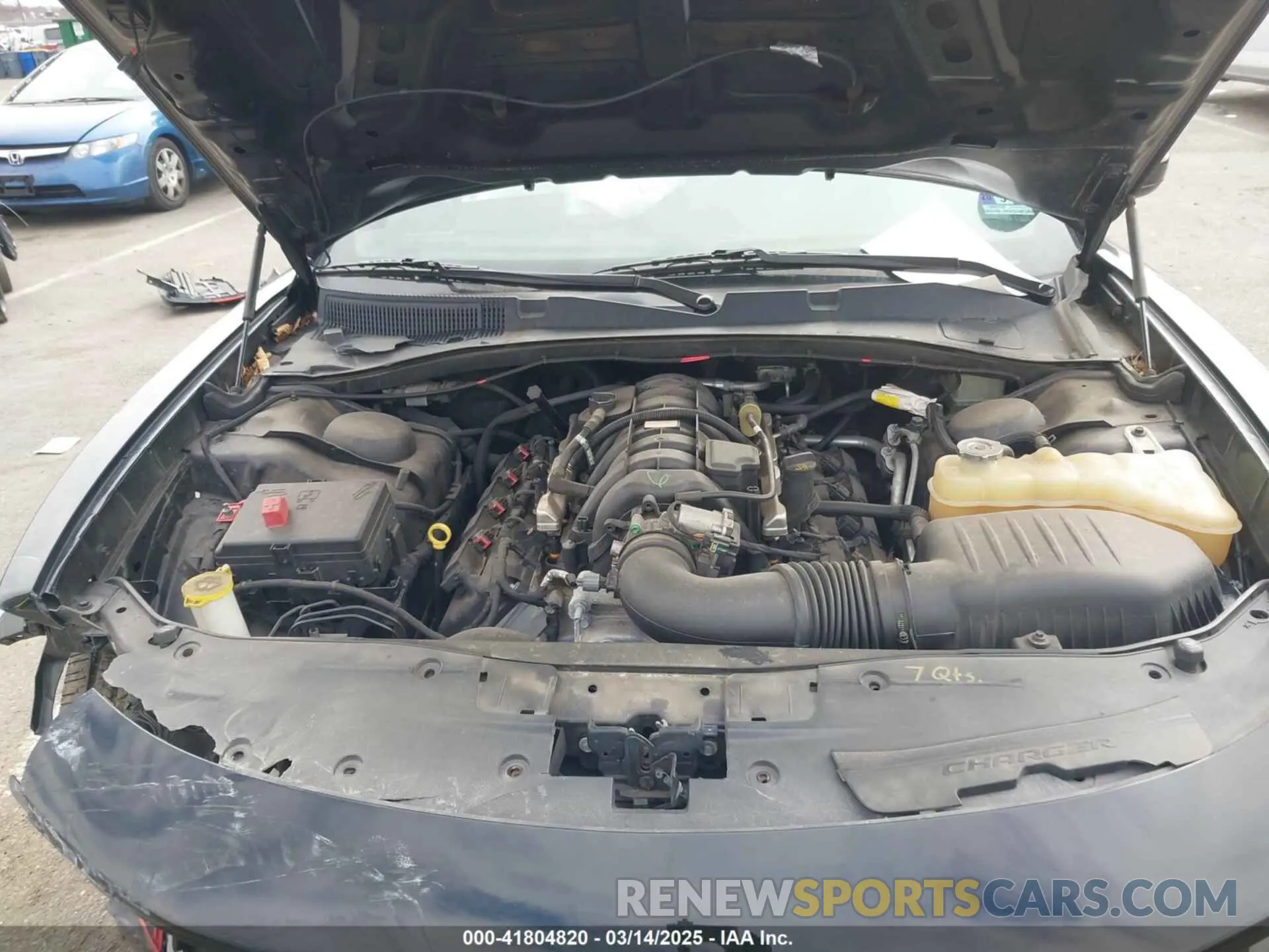 10 Photograph of a damaged car 2C3CDXKTXKH582340 DODGE CHARGER 2019