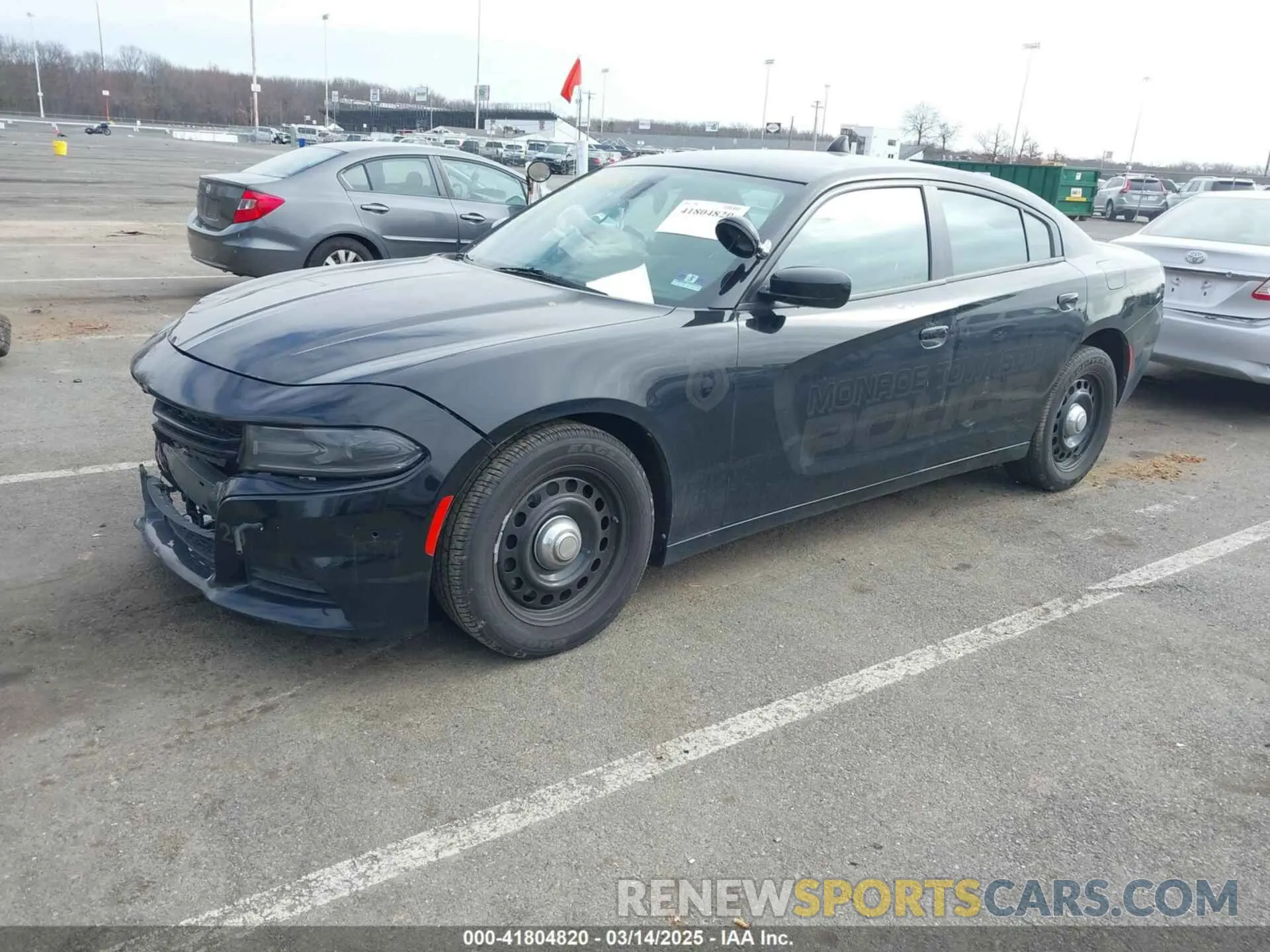 2 Photograph of a damaged car 2C3CDXKTXKH582340 DODGE CHARGER 2019