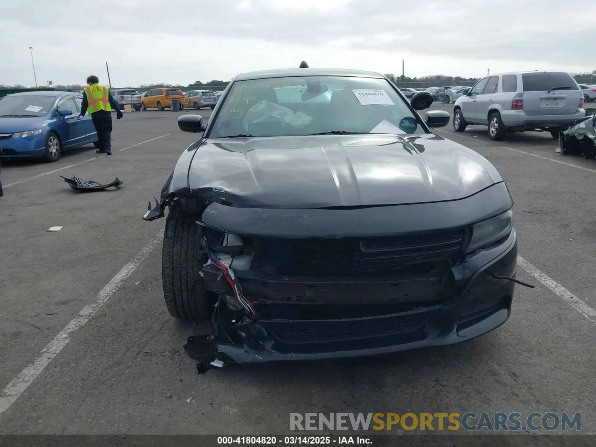 6 Photograph of a damaged car 2C3CDXKTXKH582340 DODGE CHARGER 2019