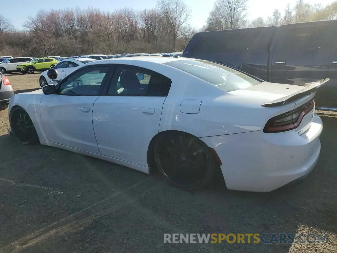 2 Photograph of a damaged car 2C3CDXKTXKH647638 DODGE CHARGER 2019