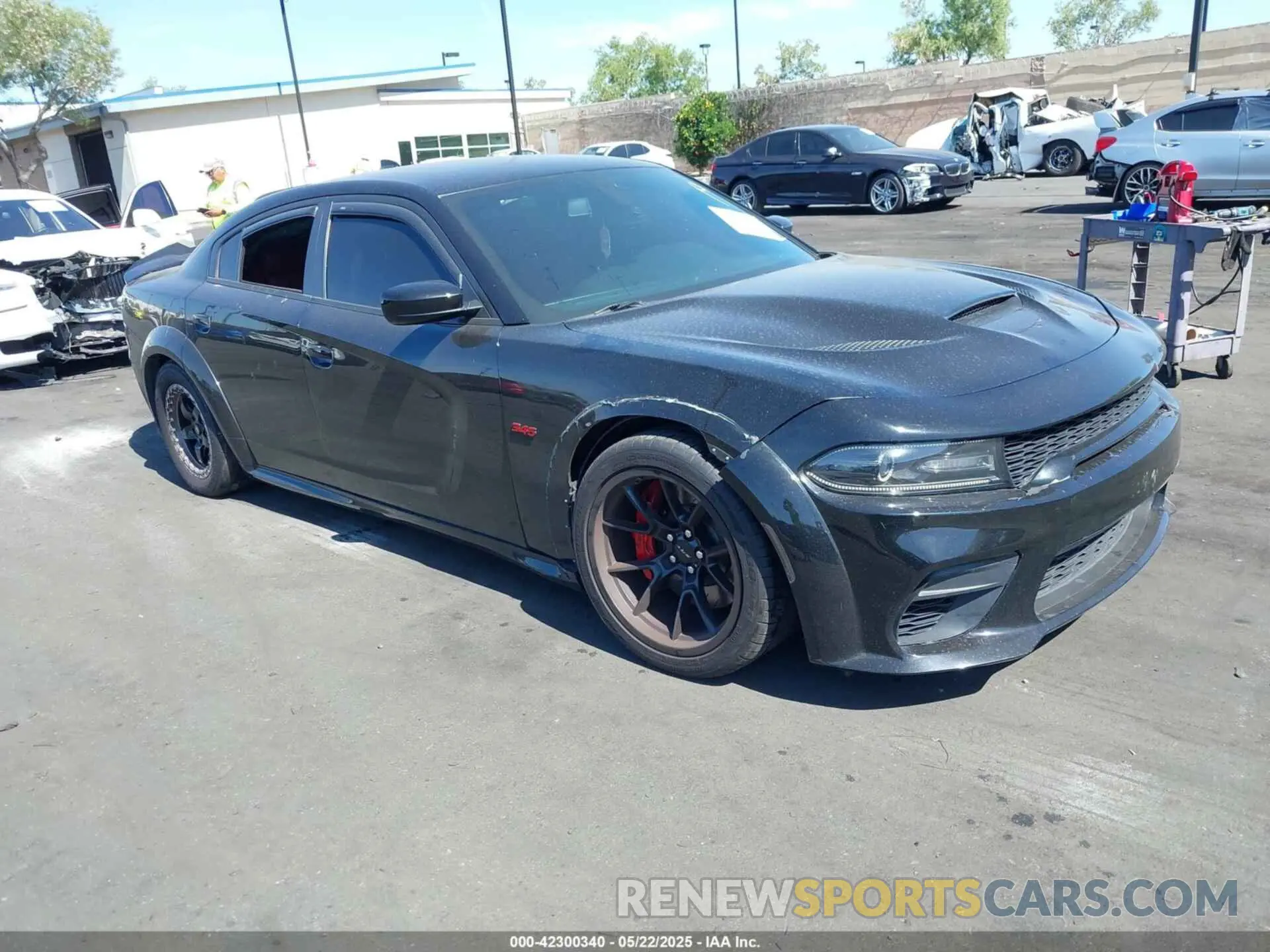 1 Photograph of a damaged car 2C3CDXL91KH749445 DODGE CHARGER 2019