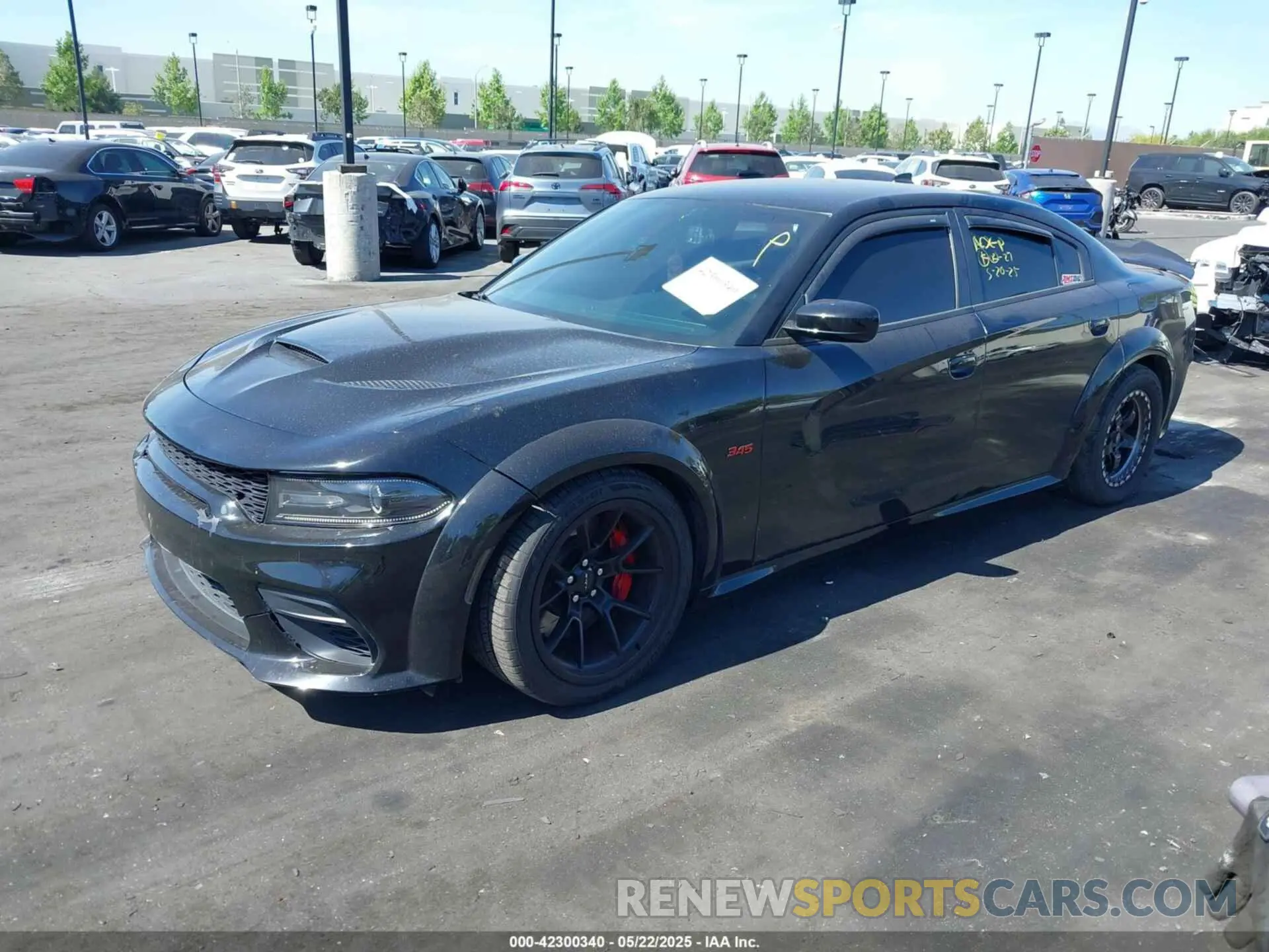 2 Photograph of a damaged car 2C3CDXL91KH749445 DODGE CHARGER 2019