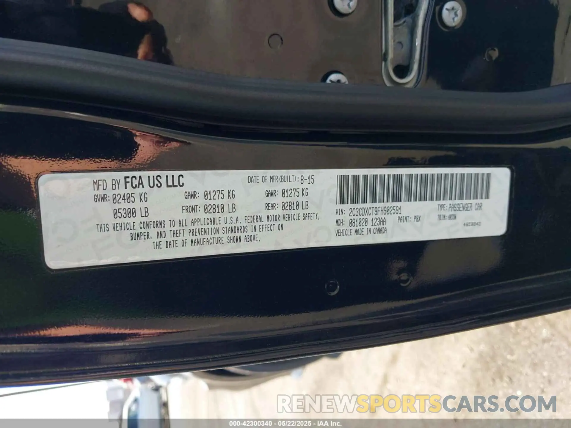 9 Photograph of a damaged car 2C3CDXL91KH749445 DODGE CHARGER 2019