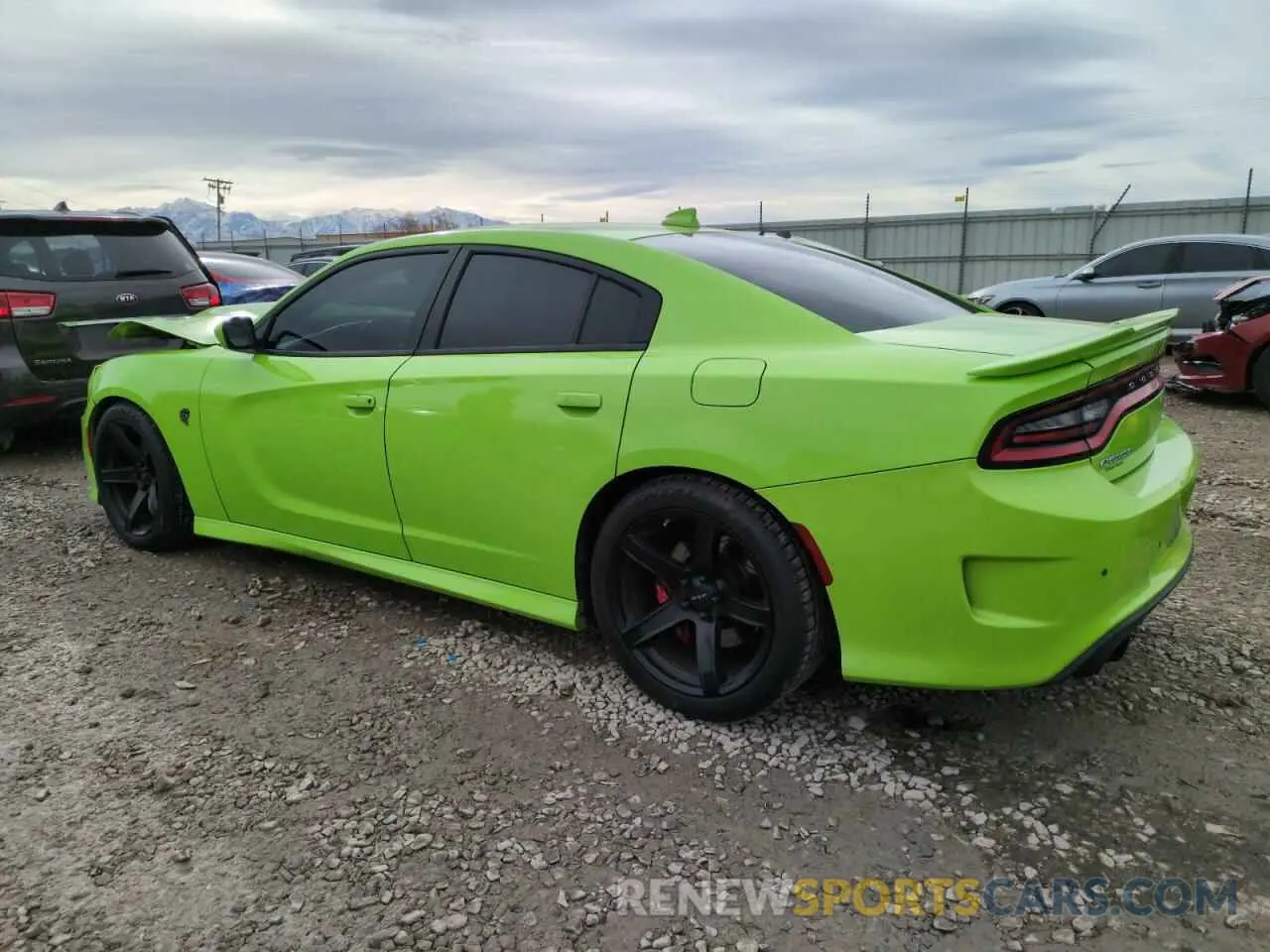 2 Photograph of a damaged car 2C3CDXL96KH625736 DODGE CHARGER 2019