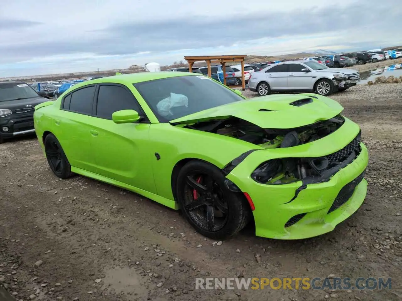4 Photograph of a damaged car 2C3CDXL96KH625736 DODGE CHARGER 2019