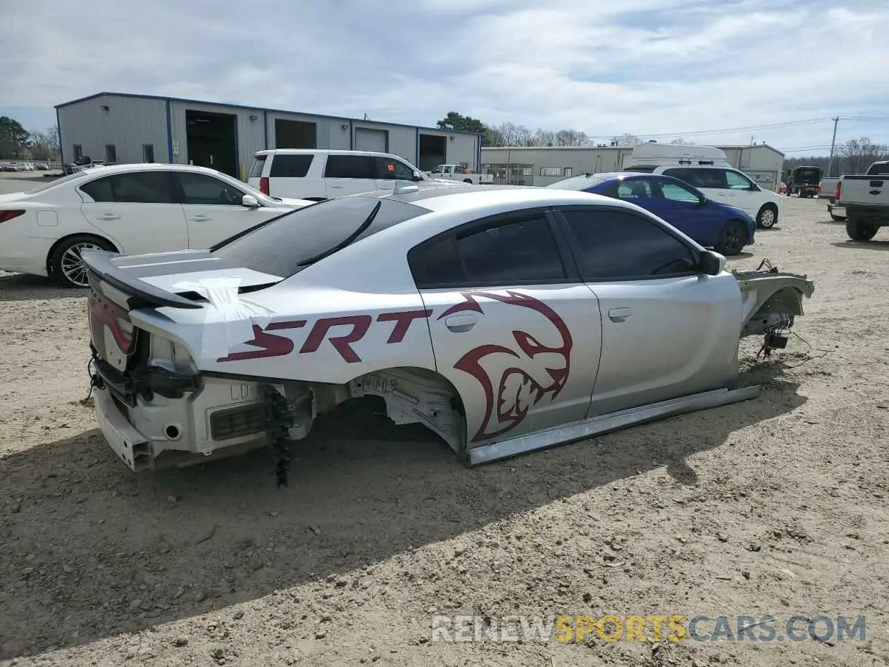 3 Photograph of a damaged car 2C3CDXL96KH742197 DODGE CHARGER 2019