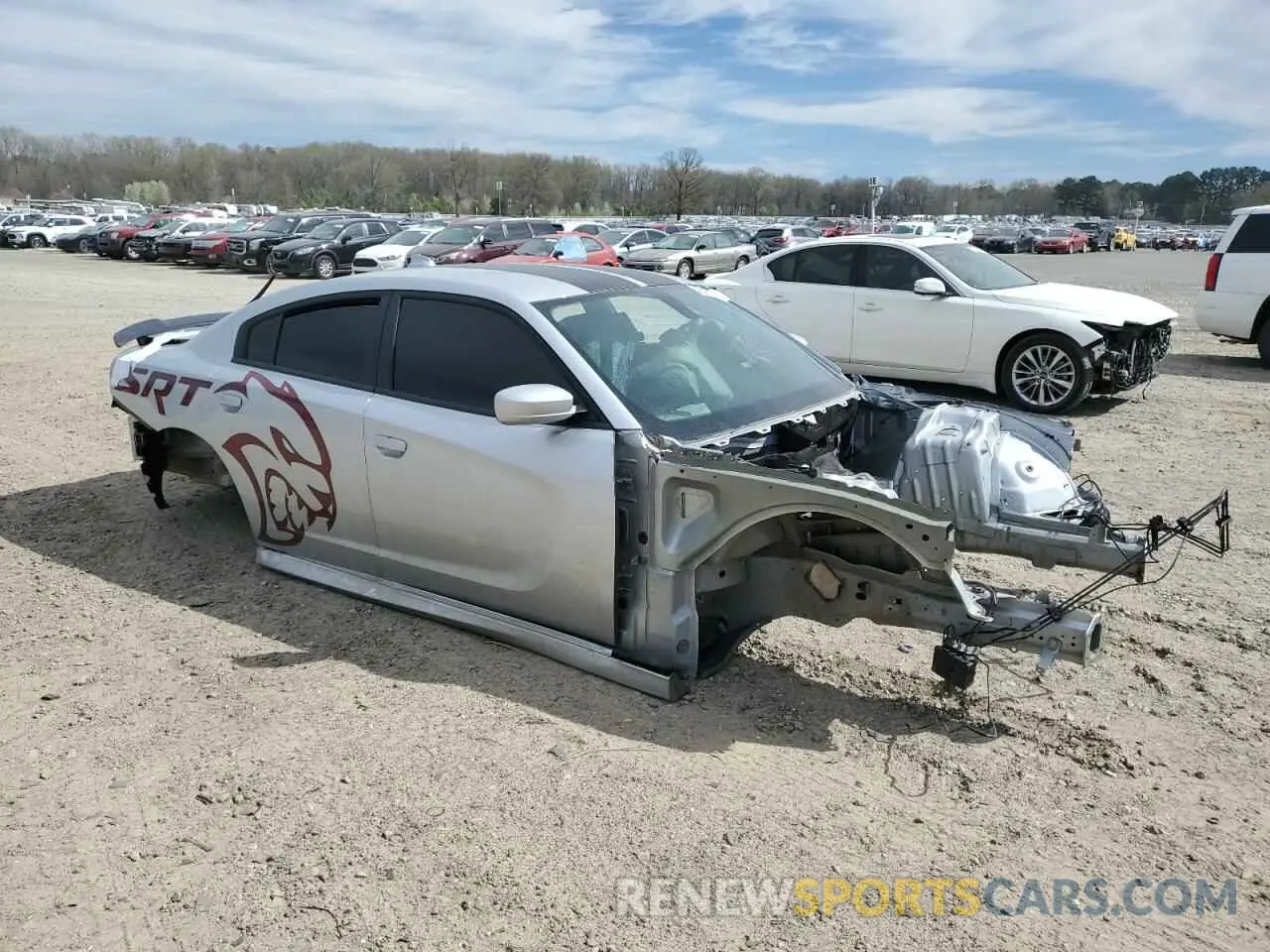 4 Photograph of a damaged car 2C3CDXL96KH742197 DODGE CHARGER 2019