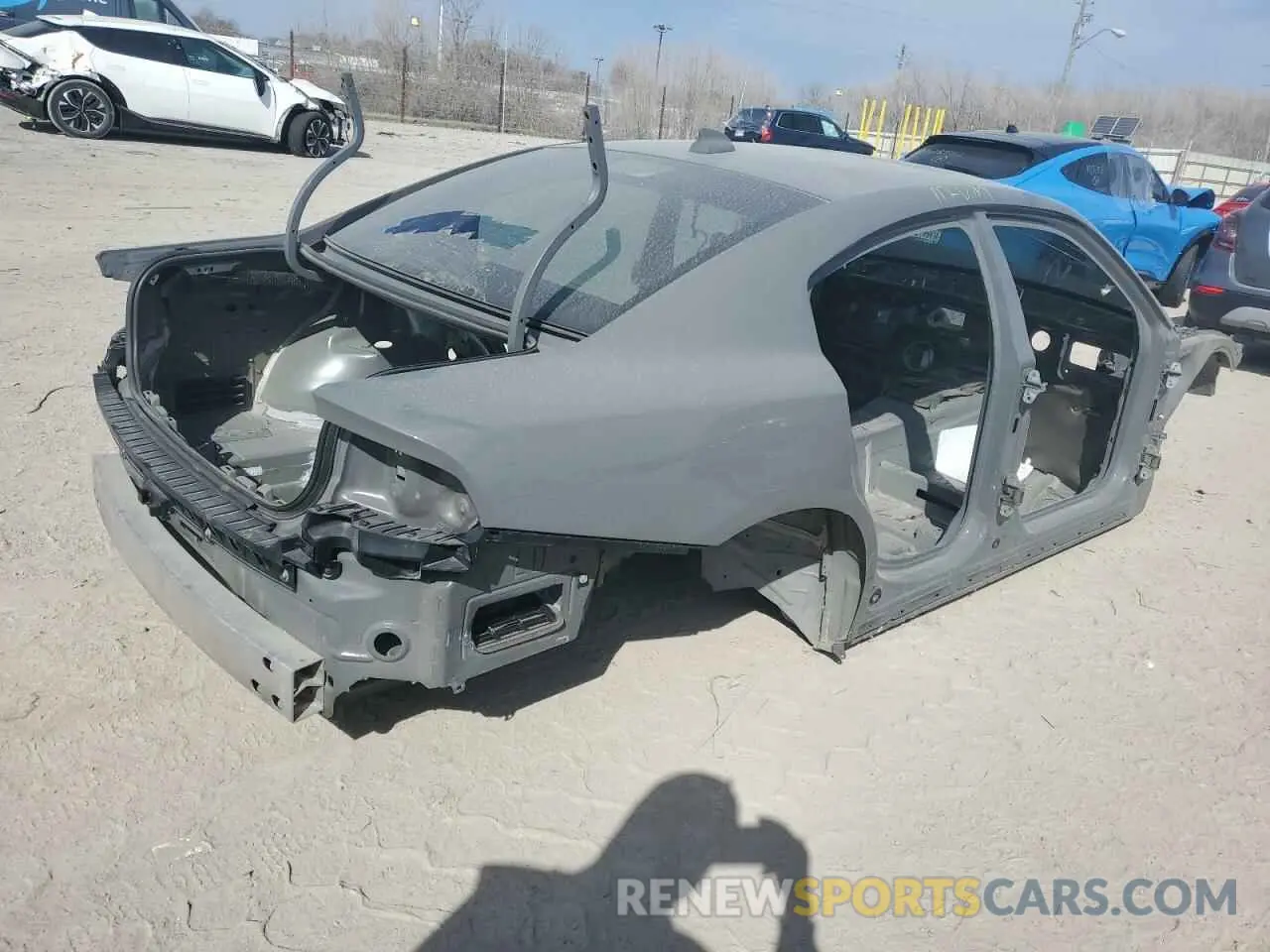3 Photograph of a damaged car 2C3CDXL98KH721478 DODGE CHARGER 2019