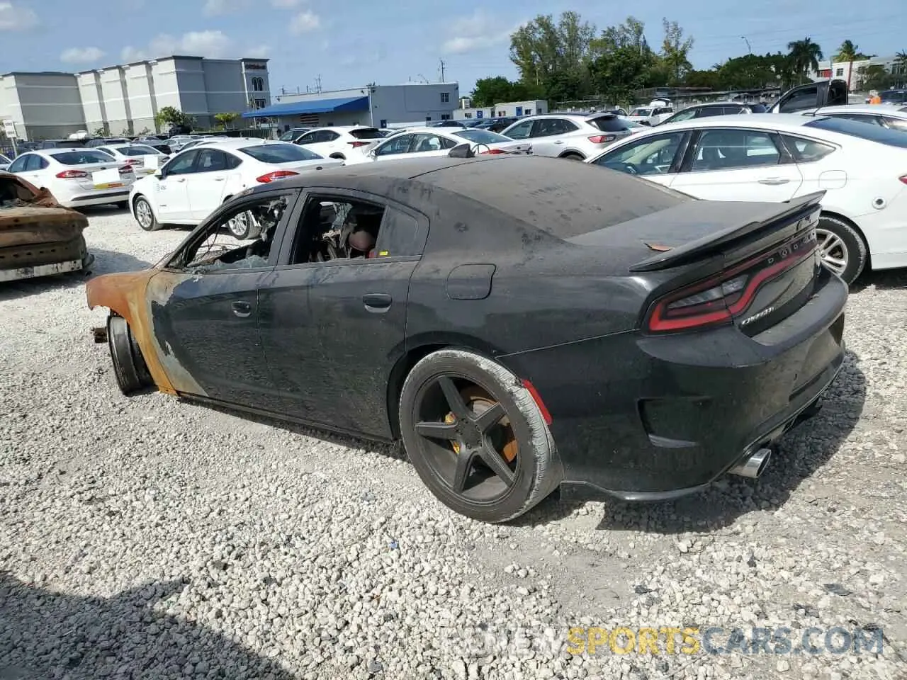 2 Photograph of a damaged car 2C3CDXL99KH671724 DODGE CHARGER 2019