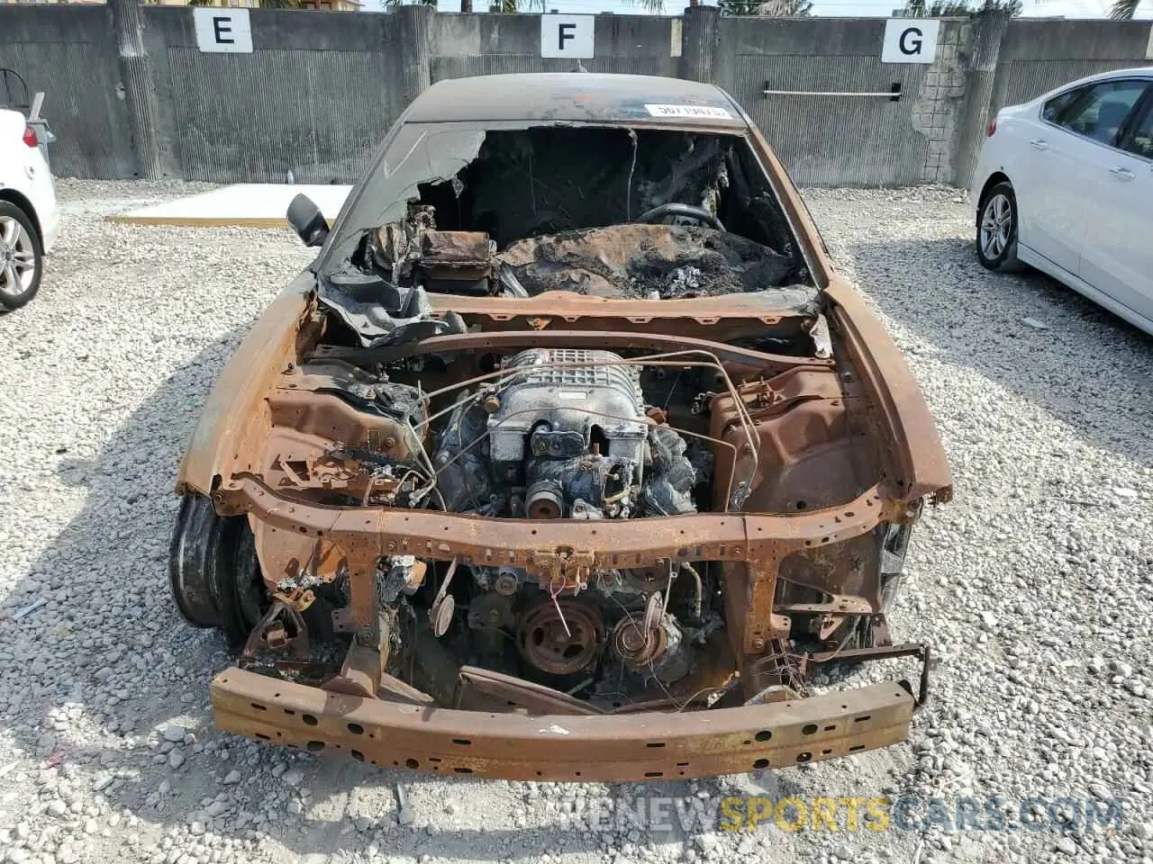 5 Photograph of a damaged car 2C3CDXL99KH671724 DODGE CHARGER 2019