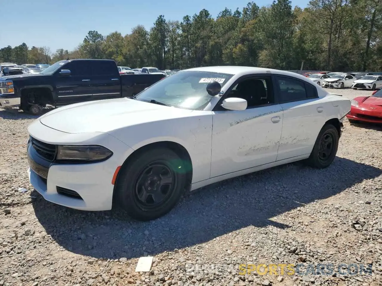1 Photograph of a damaged car 2C3CDXAG4LH114156 DODGE CHARGER 2020