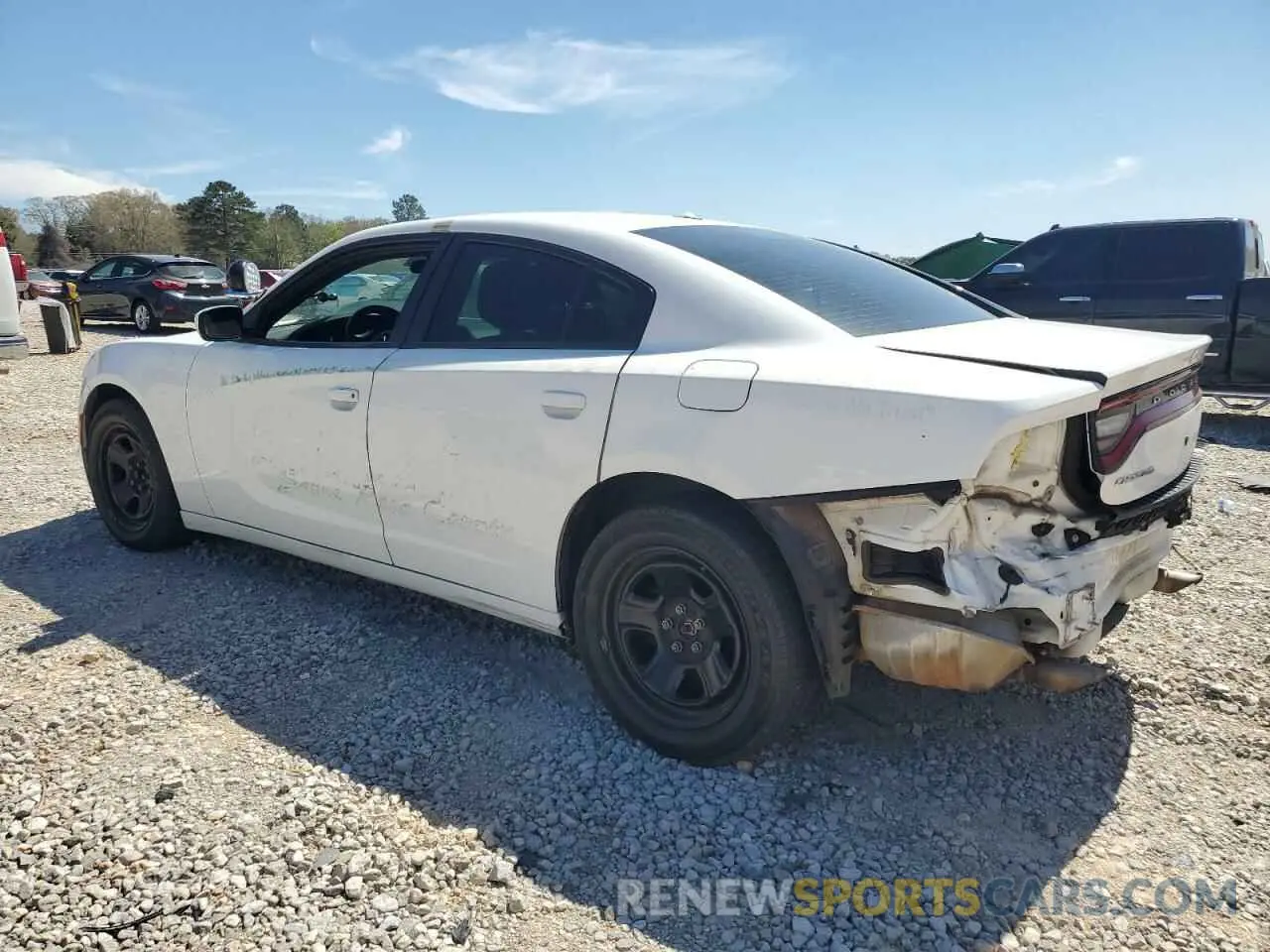 2 Photograph of a damaged car 2C3CDXAG4LH114156 DODGE CHARGER 2020