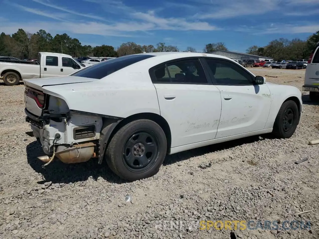 3 Photograph of a damaged car 2C3CDXAG4LH114156 DODGE CHARGER 2020