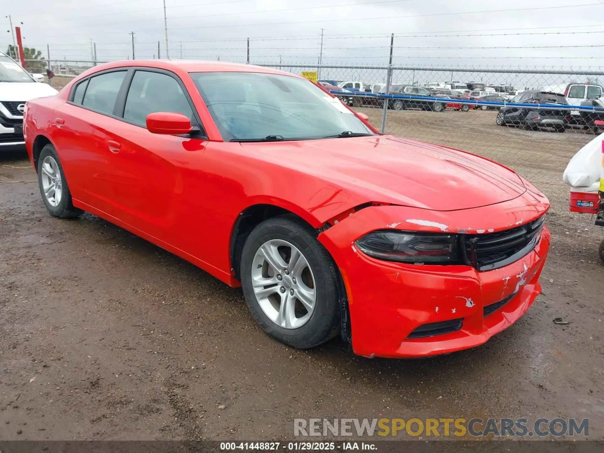 1 Photograph of a damaged car 2C3CDXBG0LH113990 DODGE CHARGER 2020