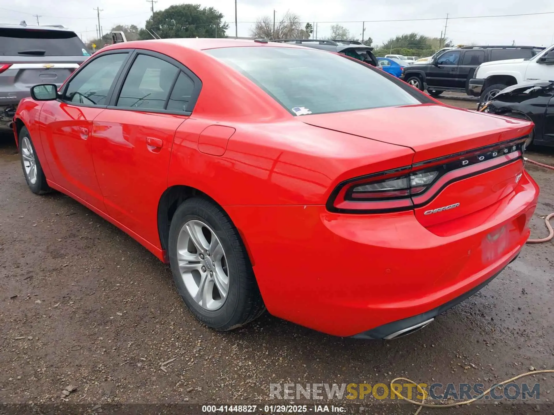 3 Photograph of a damaged car 2C3CDXBG0LH113990 DODGE CHARGER 2020