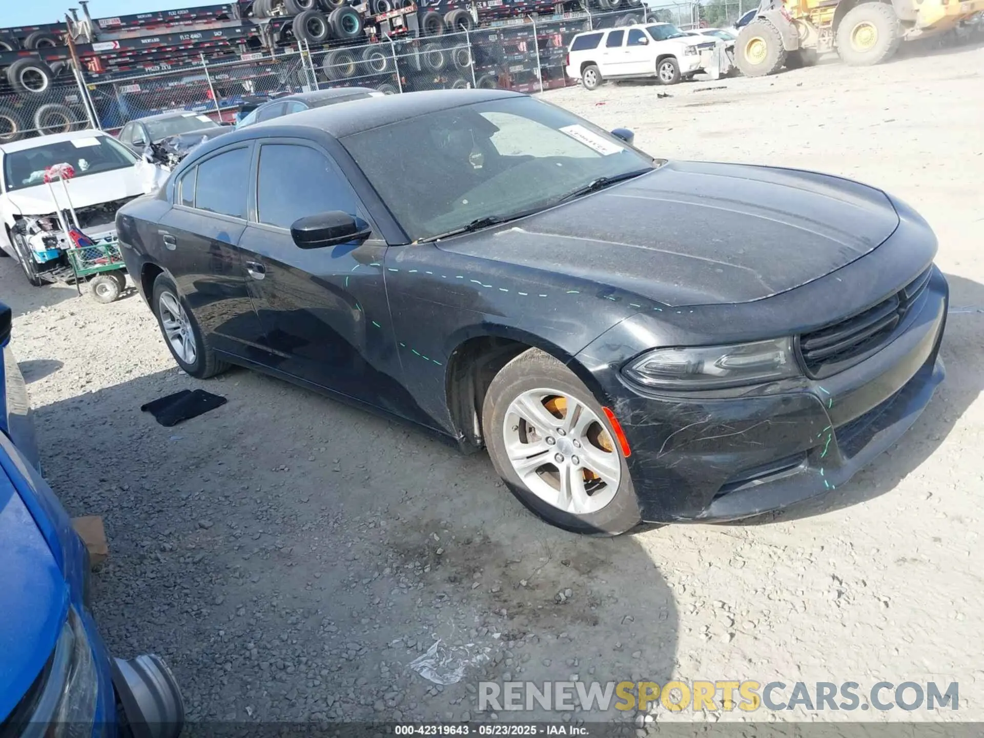 1 Photograph of a damaged car 2C3CDXBG0LH126691 DODGE CHARGER 2020