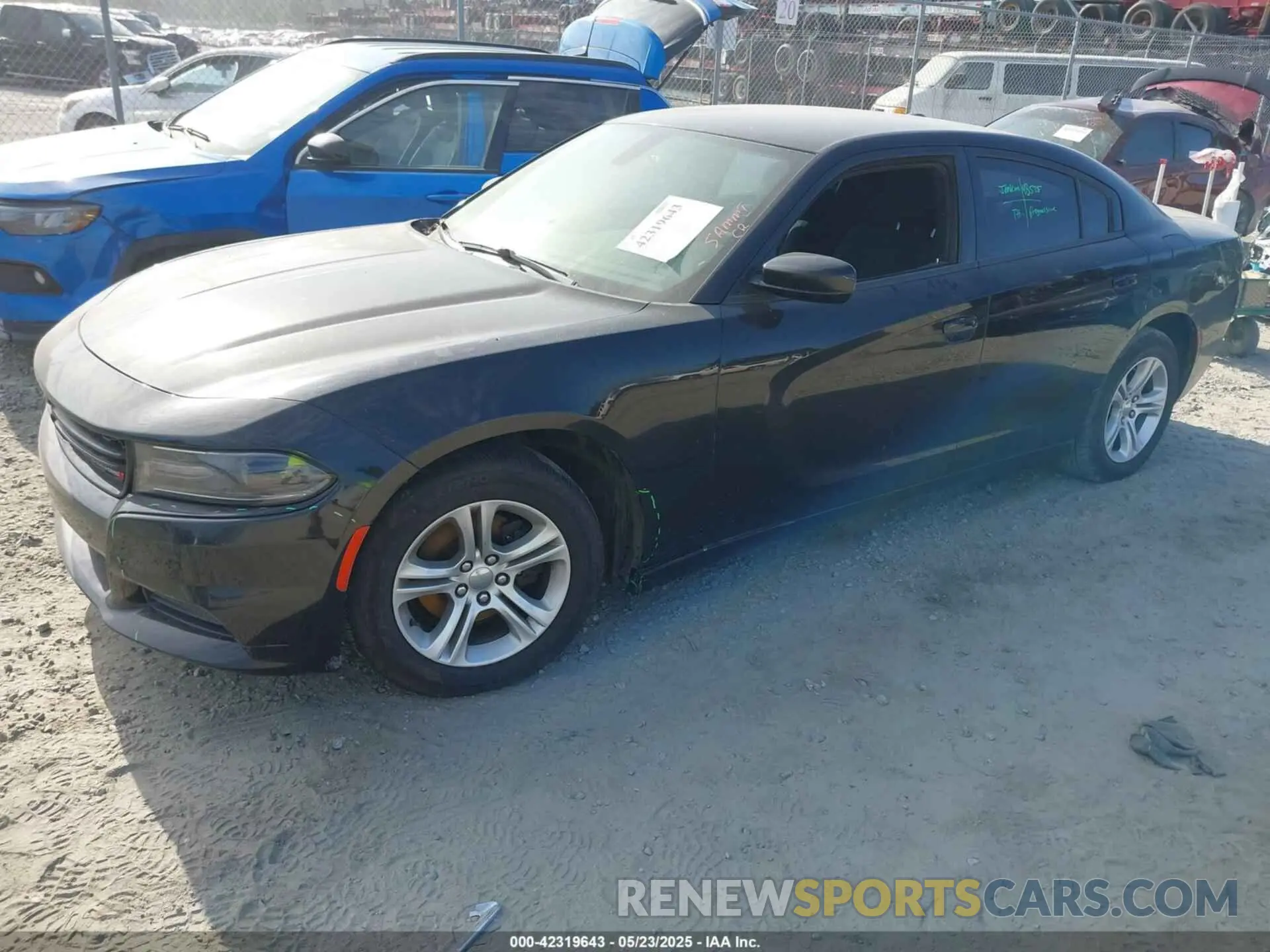2 Photograph of a damaged car 2C3CDXBG0LH126691 DODGE CHARGER 2020