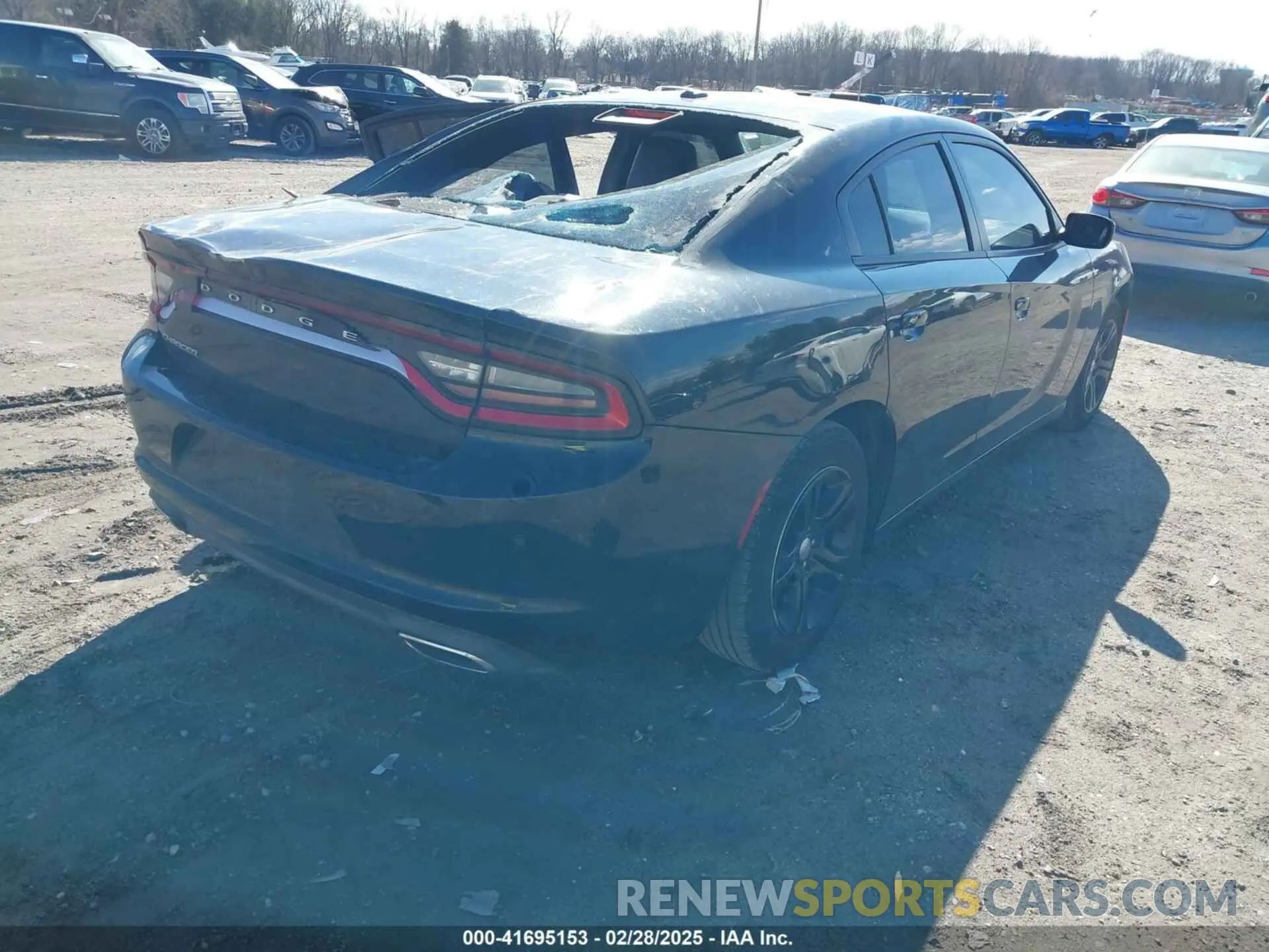 4 Photograph of a damaged car 2C3CDXBG0LH144379 DODGE CHARGER 2020