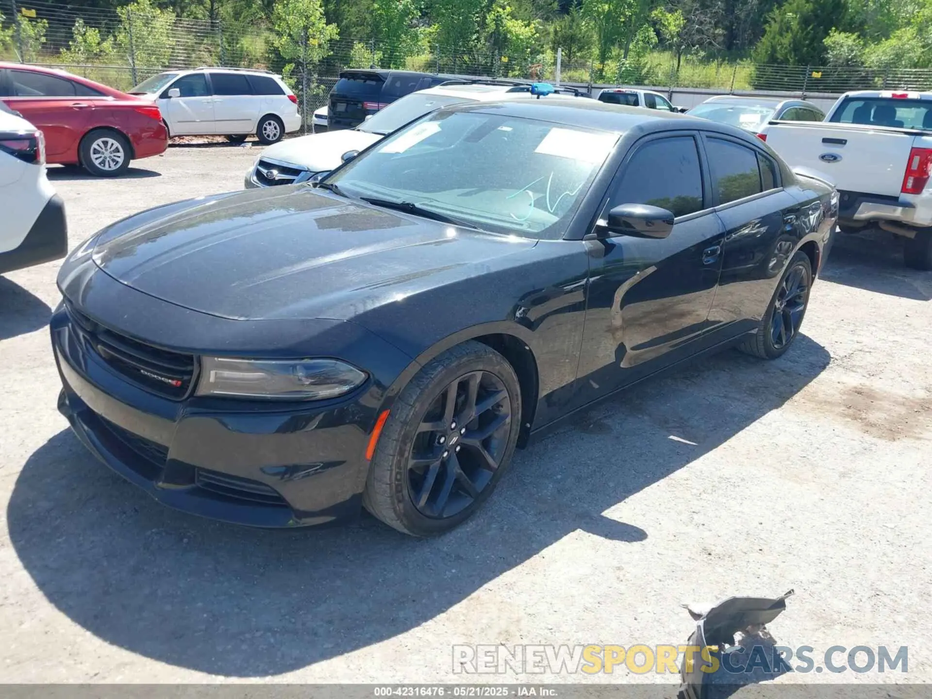 2 Photograph of a damaged car 2C3CDXBG0LH163580 DODGE CHARGER 2020