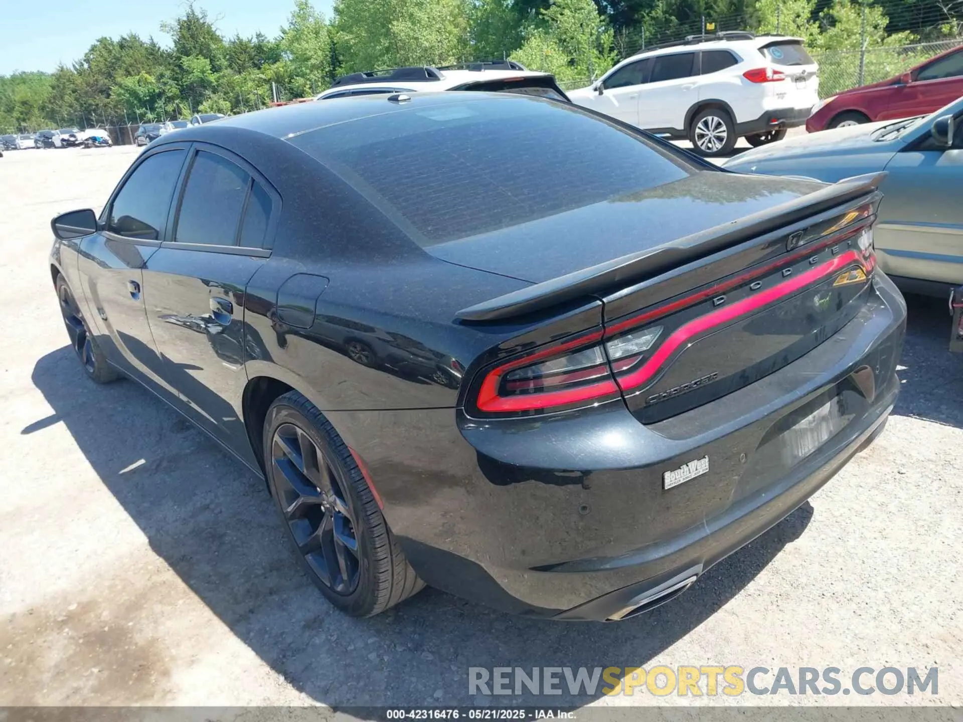 3 Photograph of a damaged car 2C3CDXBG0LH163580 DODGE CHARGER 2020