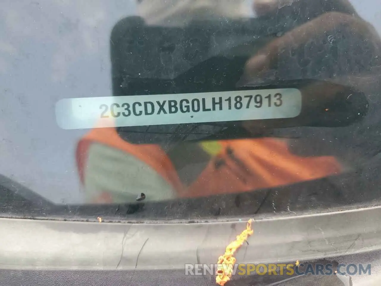 12 Photograph of a damaged car 2C3CDXBG0LH187913 DODGE CHARGER 2020