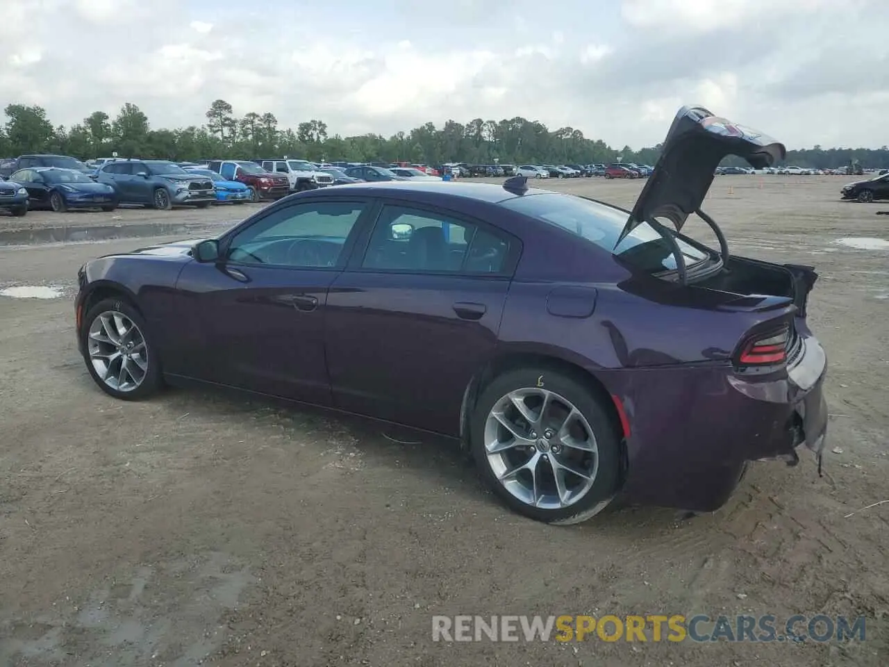 2 Photograph of a damaged car 2C3CDXBG0LH187913 DODGE CHARGER 2020
