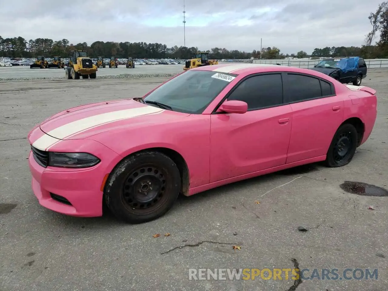 1 Photograph of a damaged car 2C3CDXBG0LH245339 DODGE CHARGER 2020