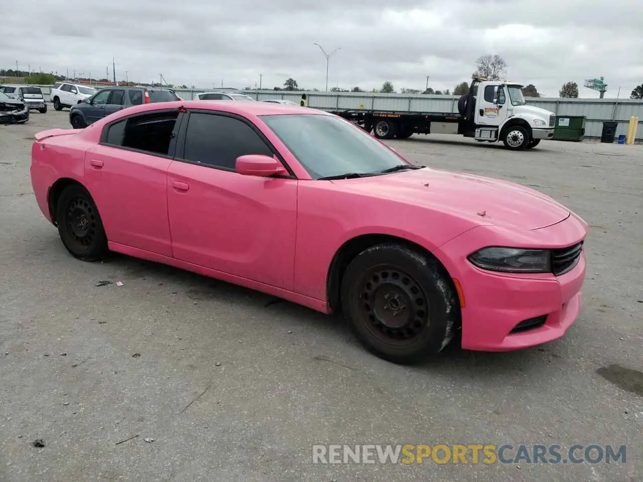 4 Photograph of a damaged car 2C3CDXBG0LH245339 DODGE CHARGER 2020