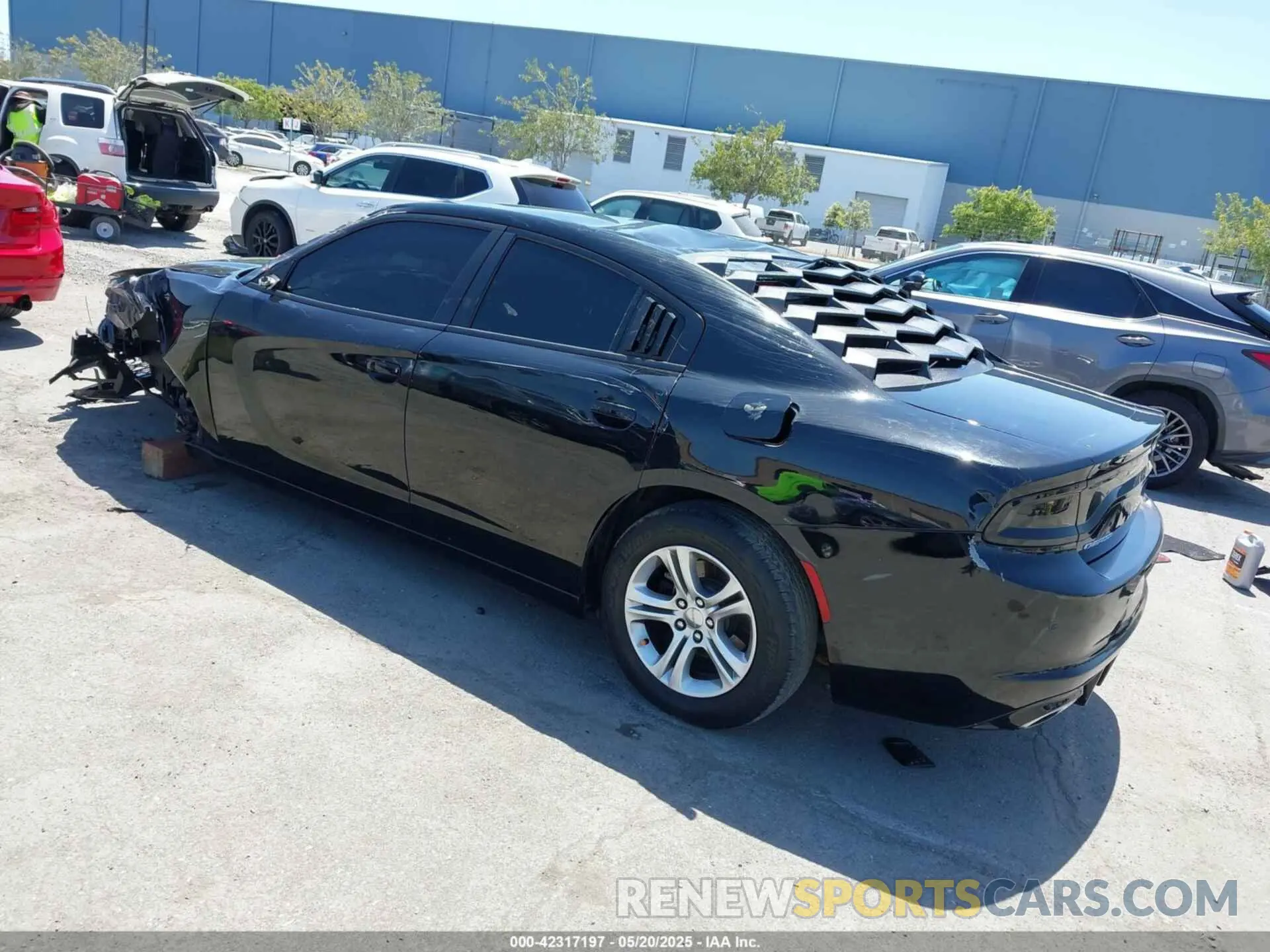 3 Photograph of a damaged car 2C3CDXBG1LH102237 DODGE CHARGER 2020