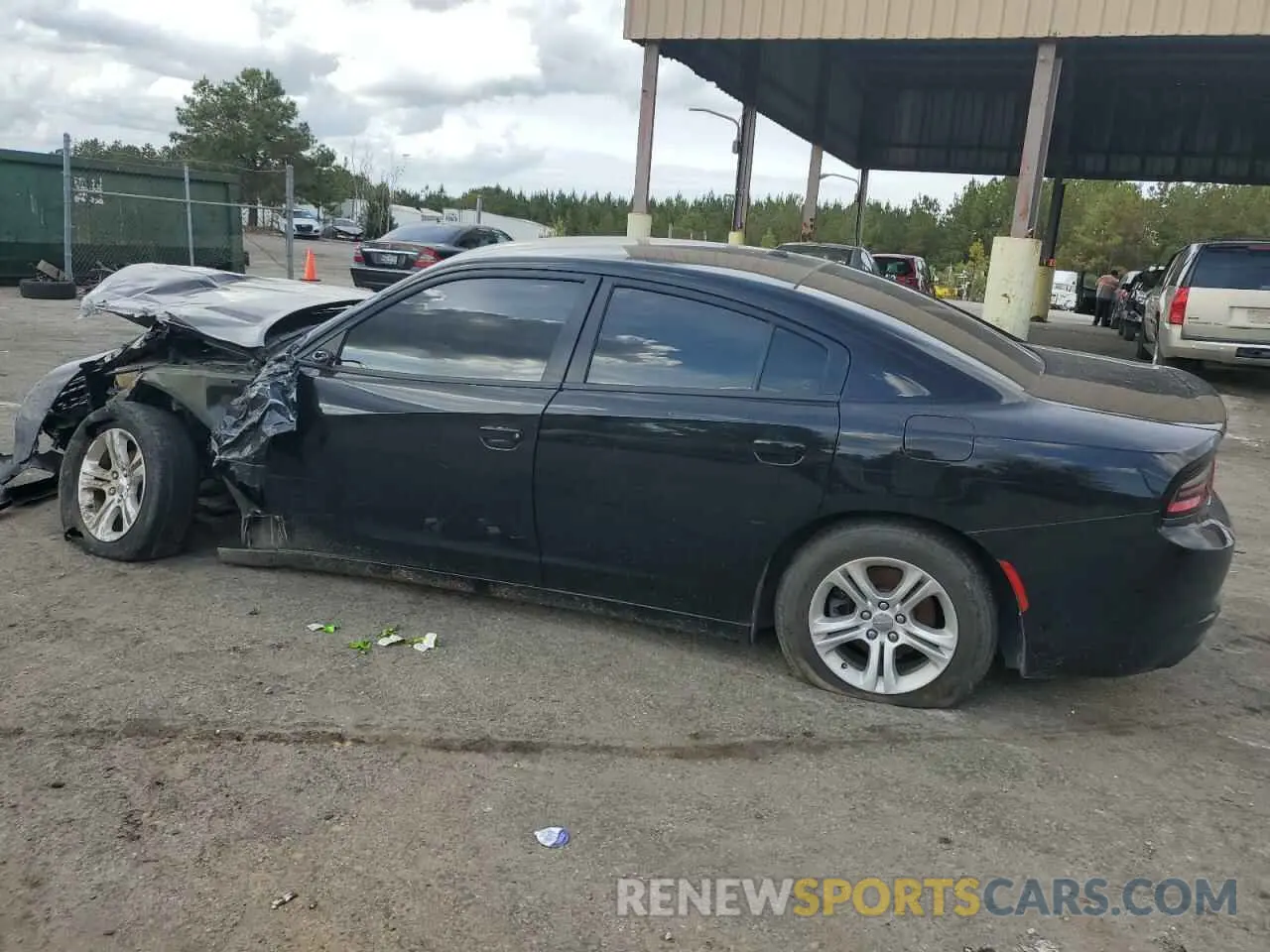 2 Photograph of a damaged car 2C3CDXBG1LH110936 DODGE CHARGER 2020
