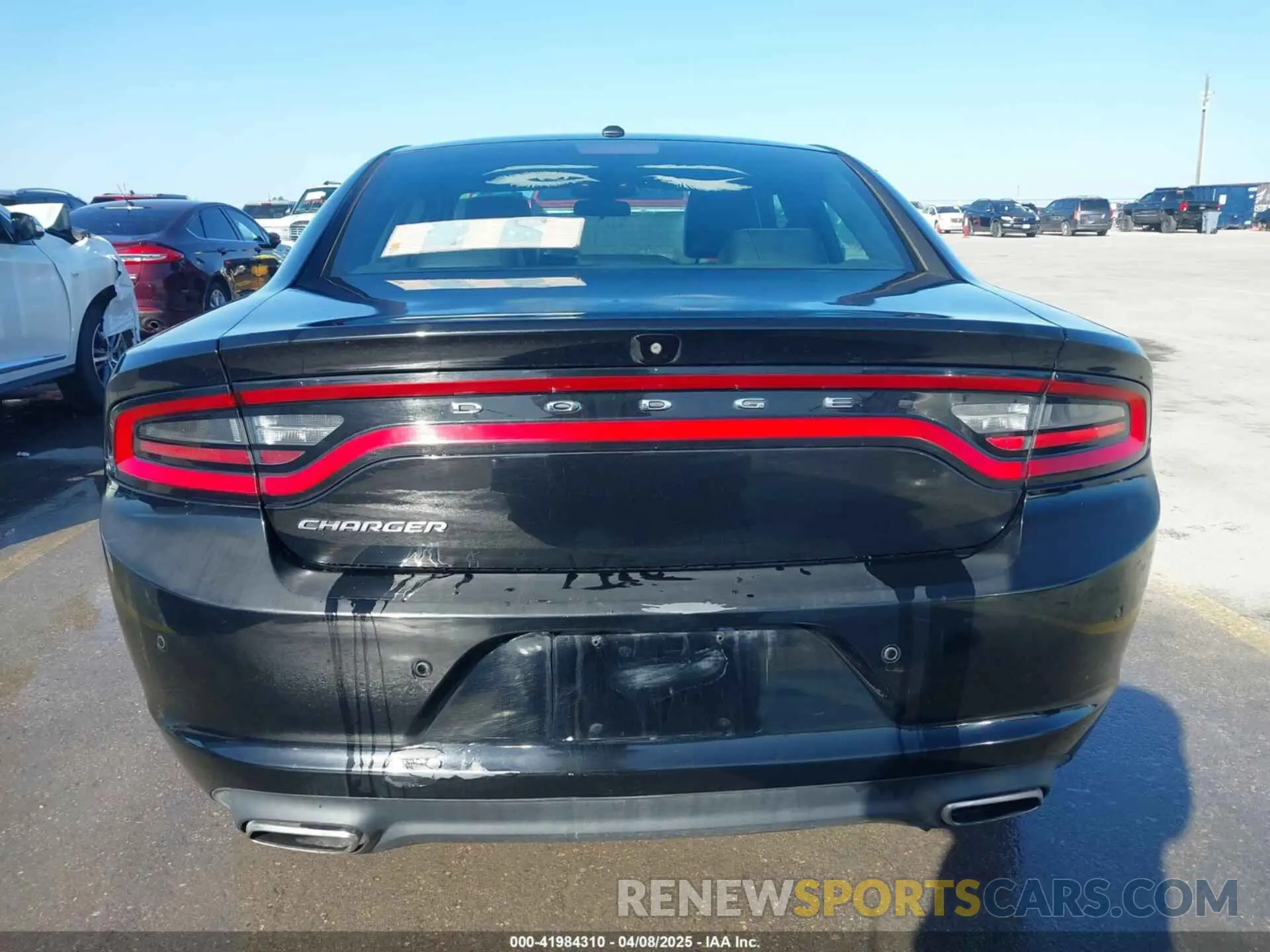 16 Photograph of a damaged car 2C3CDXBG1LH123864 DODGE CHARGER 2020