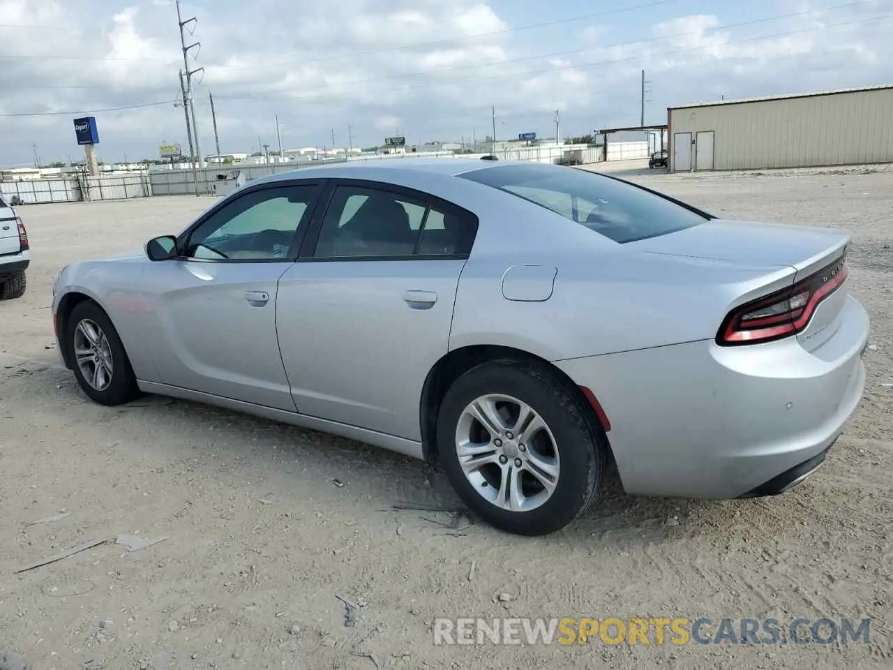 2 Photograph of a damaged car 2C3CDXBG1LH124156 DODGE CHARGER 2020