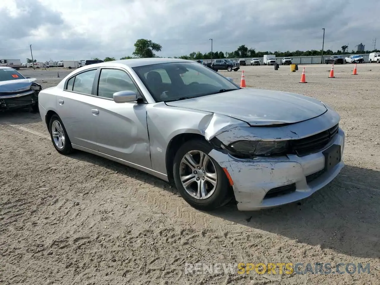 4 Photograph of a damaged car 2C3CDXBG1LH124156 DODGE CHARGER 2020