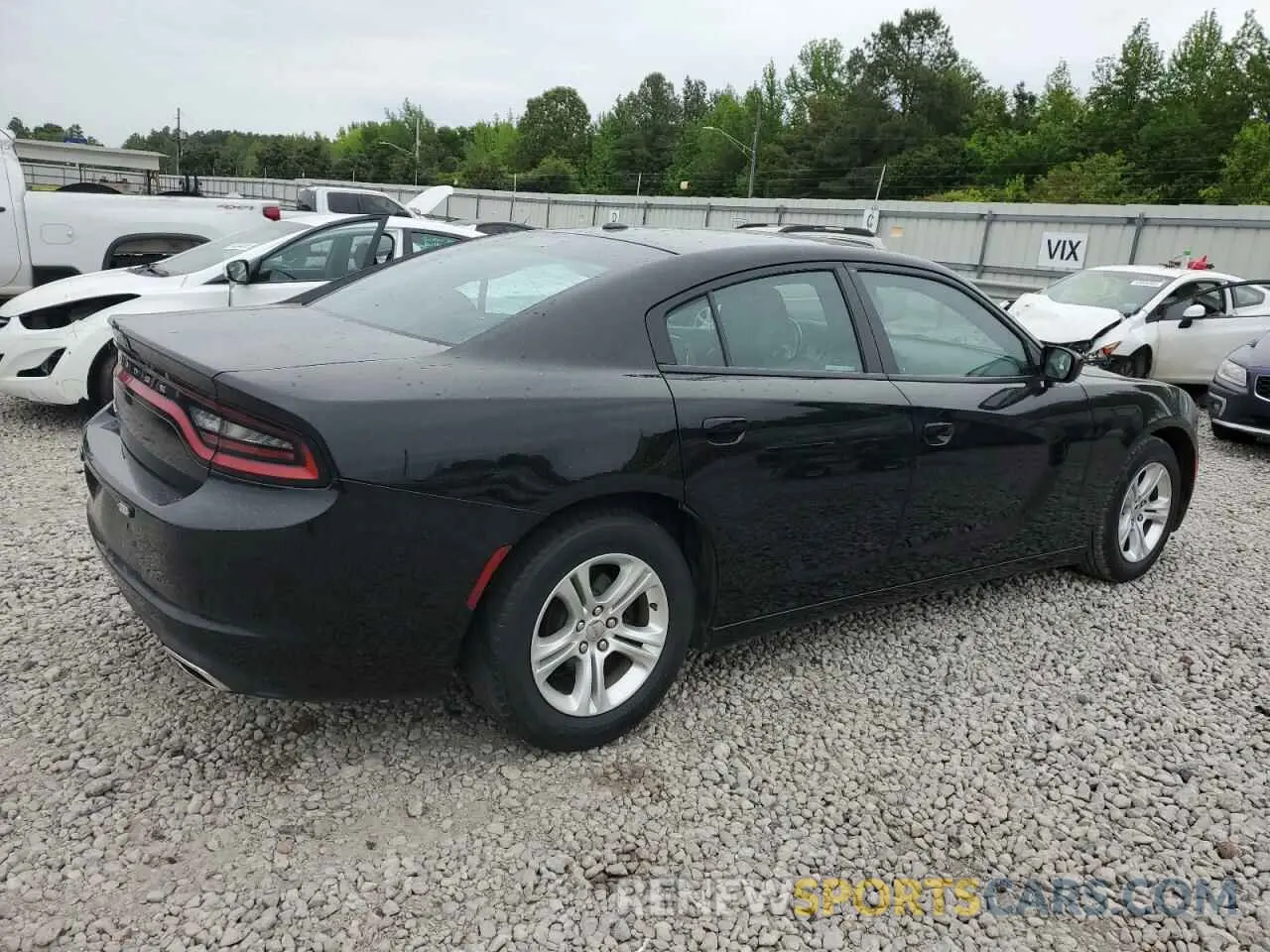 3 Photograph of a damaged car 2C3CDXBG1LH144326 DODGE CHARGER 2020