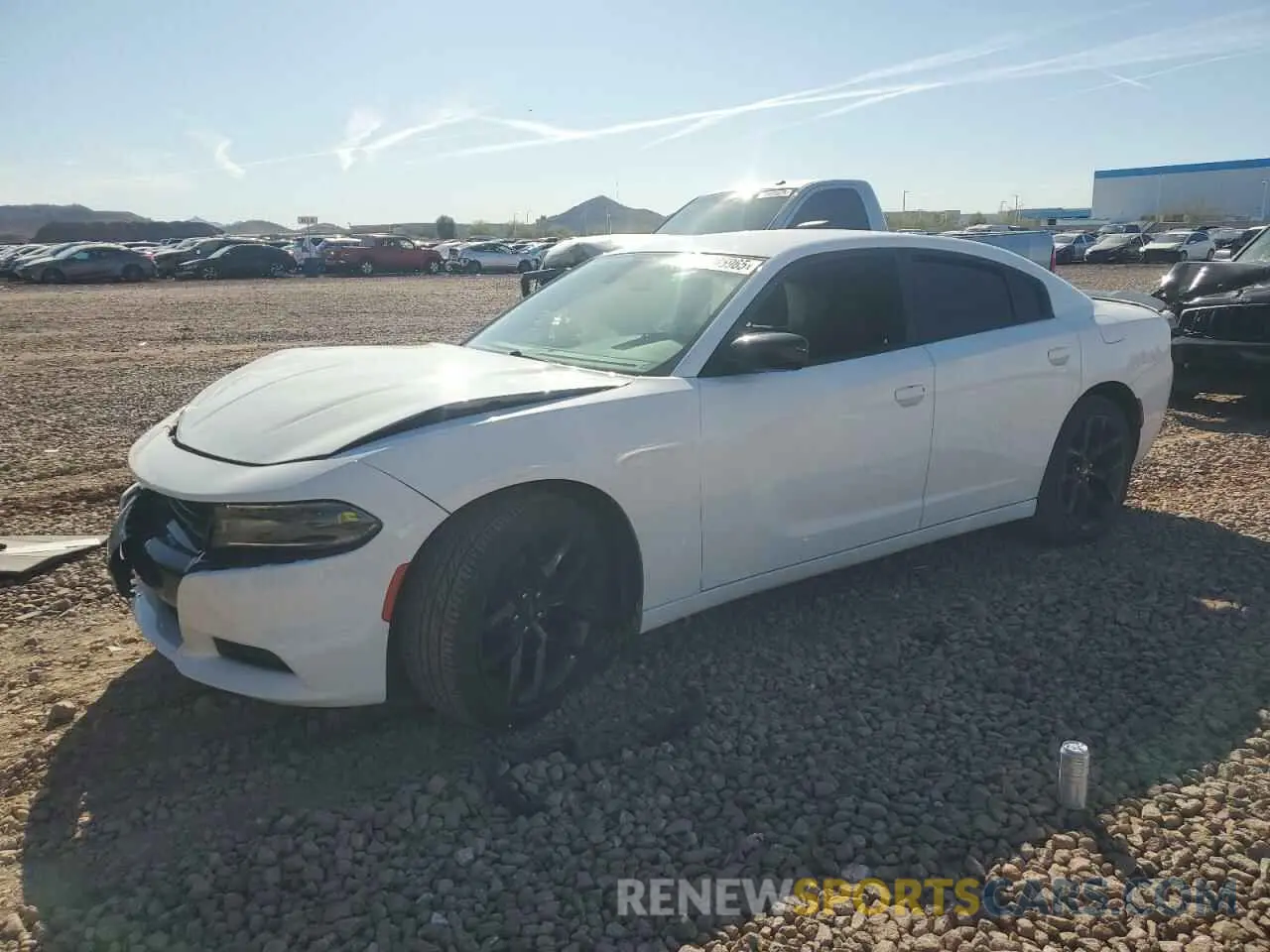 1 Photograph of a damaged car 2C3CDXBG1LH167668 DODGE CHARGER 2020