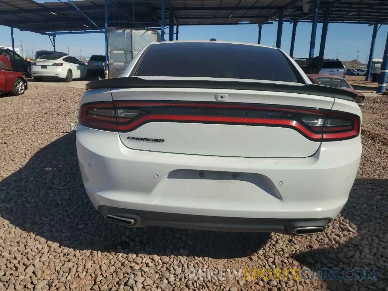 6 Photograph of a damaged car 2C3CDXBG1LH167668 DODGE CHARGER 2020