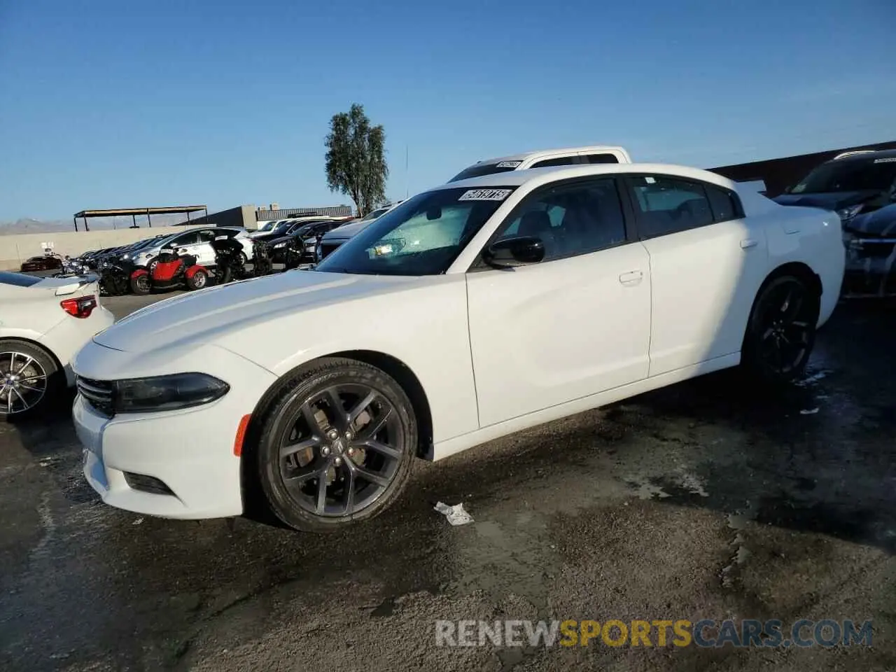 1 Photograph of a damaged car 2C3CDXBG1LH192599 DODGE CHARGER 2020