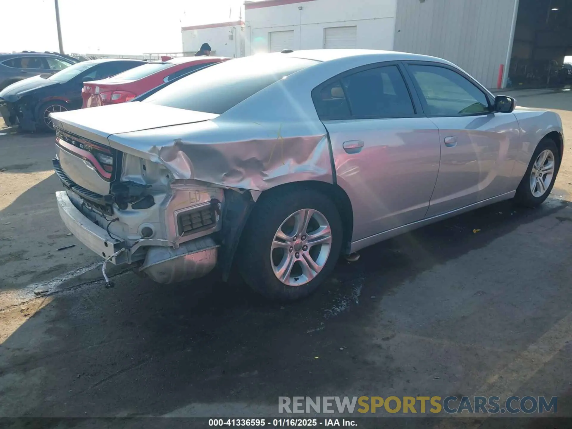 4 Photograph of a damaged car 2C3CDXBG2LH116471 DODGE CHARGER 2020
