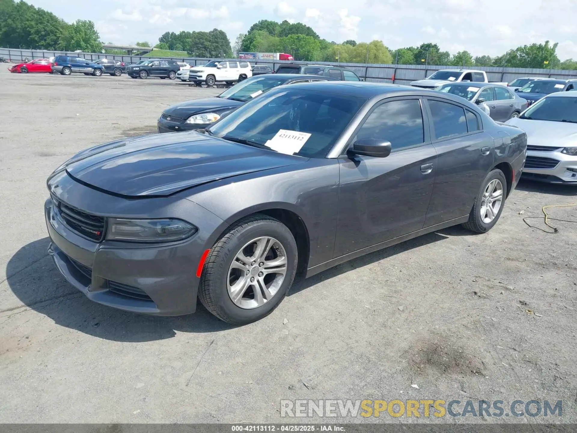 2 Photograph of a damaged car 2C3CDXBG2LH134193 DODGE CHARGER 2020