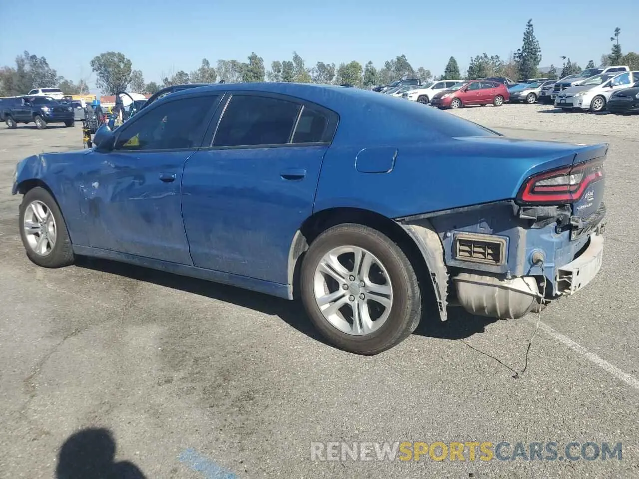 2 Photograph of a damaged car 2C3CDXBG2LH233113 DODGE CHARGER 2020