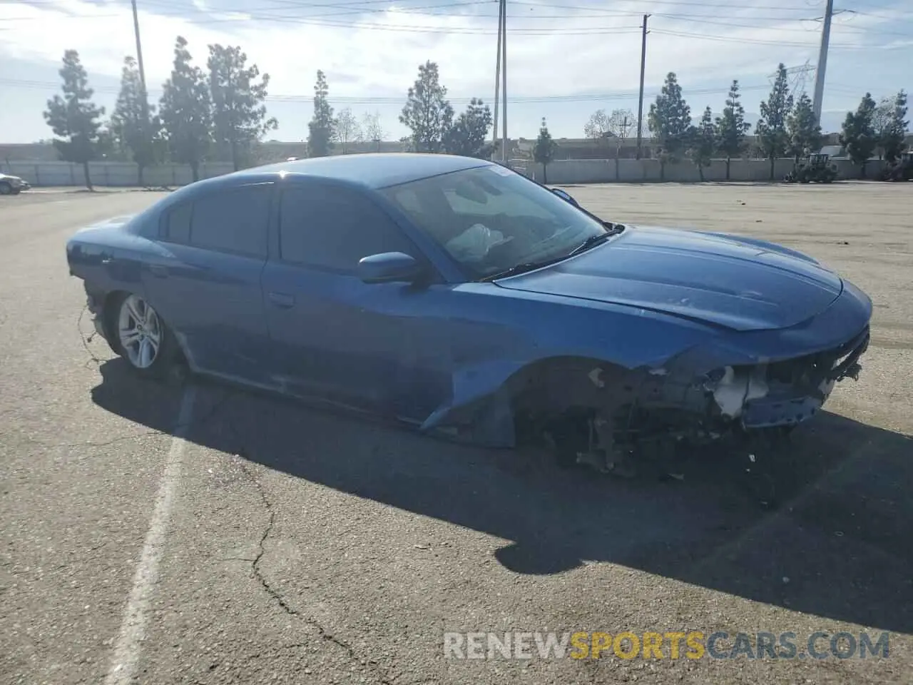 4 Photograph of a damaged car 2C3CDXBG2LH233113 DODGE CHARGER 2020